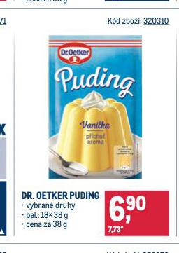 DR. OETKER PUDING