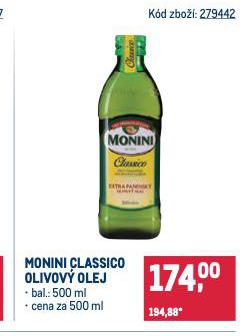 MONINI CLASSICO OLIVOV OLEJ