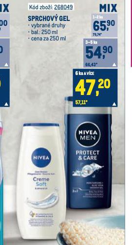 NIVEA SPRCHOV GEL