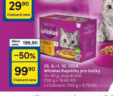 WHISKAS KAPSIKY PRO KOKY