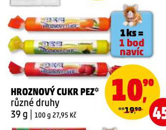 PEZ HROZNOV CUKR