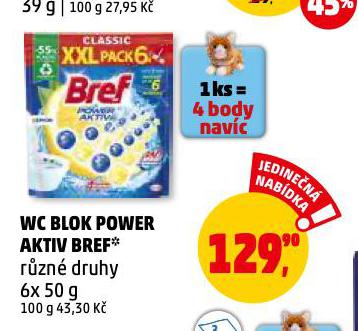 BREF WC BLOK POWER AKTIV