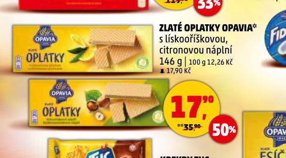 ZLAT OPLATKY OPAVIA