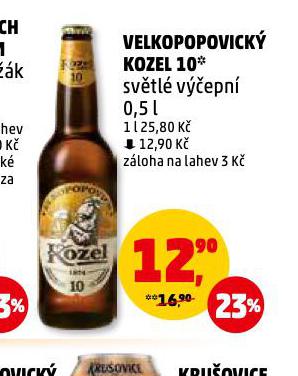 PIVO VELKOPOPOVICK KOZEL 10