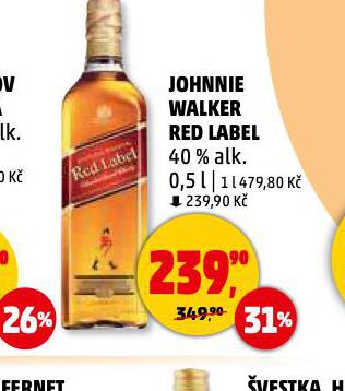 JOHNIE WALKER RED LABEL