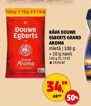 DOUWE RGBERTS GRAND AROMA, EXCELLA MLET KVA