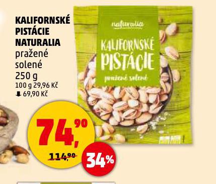 KALIFORNSK PISTCIE NATURALIA