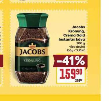 JACOBS KRNUNG, CREMA GOLD INSTANTN KVA