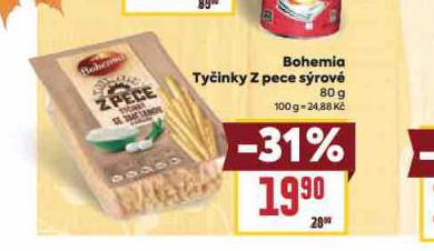 BOHEMIA TYINKY Z PECE SROV