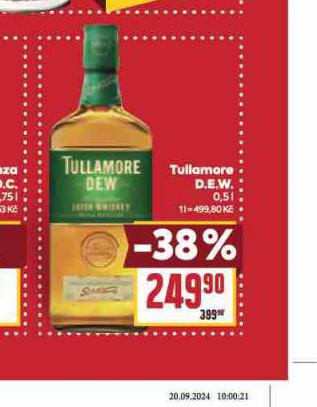 TULLAMORE DEW 40%