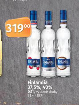 FINLANDIA VODKA