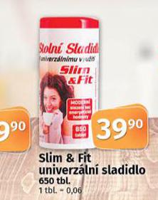 SLIM & FIT UNIVERZLN SLADIDLO