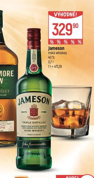 JAMESON IRSK WHISKEY