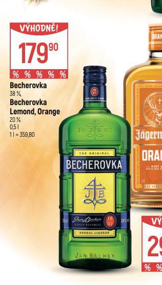 BECHEROVKA, BECHEROVKA LEMOND, ORANGE