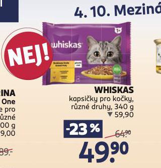 WHISKAS KAPSIKY PRO KOKY