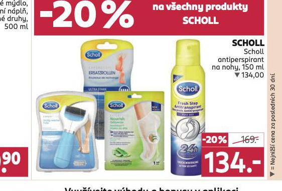 SCHOLL ANTIPERSPIRANT NA NOHY