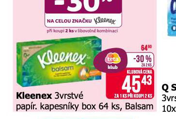 KLEENEX PAPROV KAPESNKY