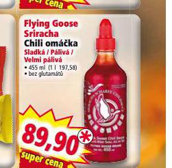 FLYING GOOSE SRIRACHA CHILI OMKA