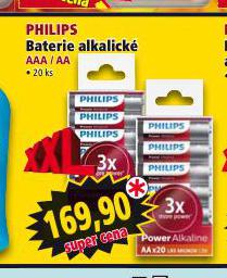 PHILIPS BATERIE ALKALICK