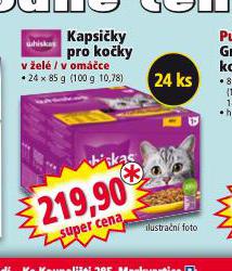 WHISKAS KAPSIKY PRO KOKY