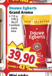 DOUWE RGBERTS GRAND AROMA, EXCELLA MLET KVA