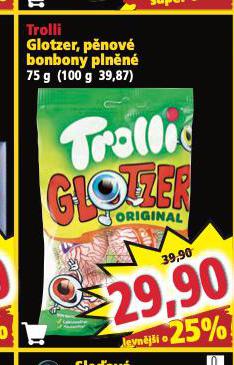 TROLLI GLOTZER, PNOV BONBONY PLNN