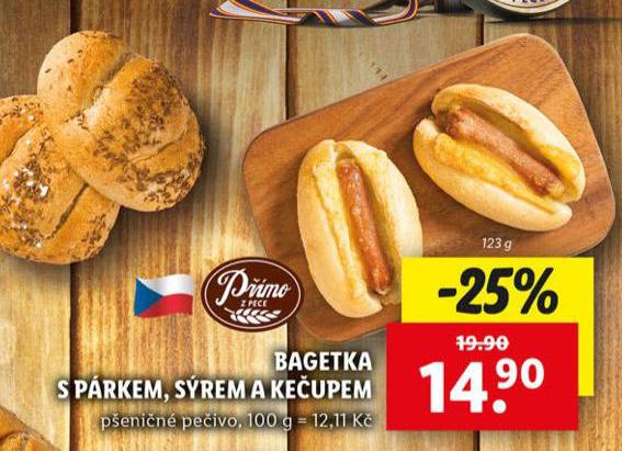 BAGETA S PRKEM