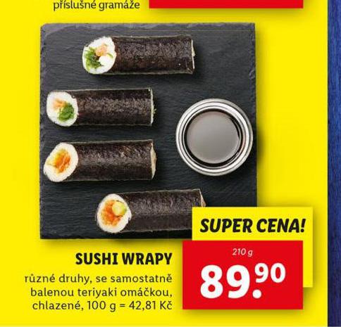 SUSHI WRAPY