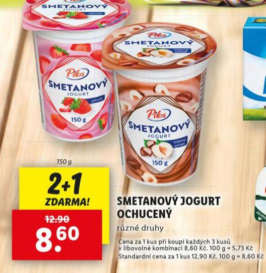 SMETANOV JOGURT OCHUCEN