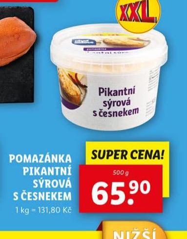 POMAZNKA PIKANTN SROV S ESNEKEM