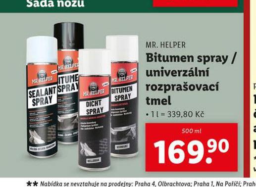 BITUMEN SPRAY