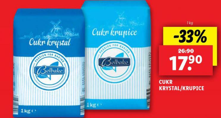 CUKR KRUPICE / KRYSTAL