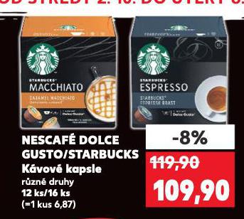 STARBUCKS KVOV KAPSLE