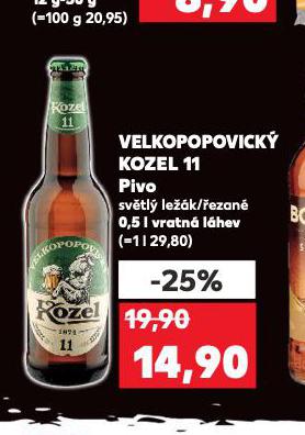 PIVO VELKOPOPOVICK KOZEL