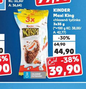 KINDER MAXI KING