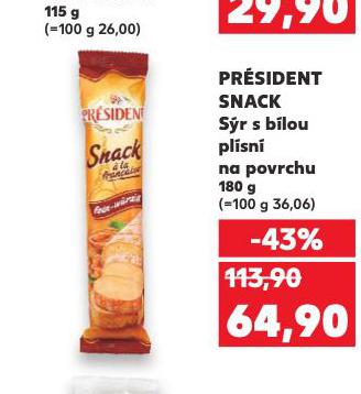 PRSIDENT SNACK S BLOU PLSN