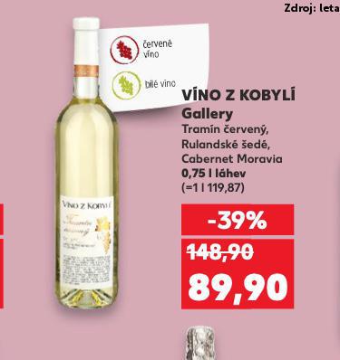 VNO Z KOBYL CABERNET MORAVIA