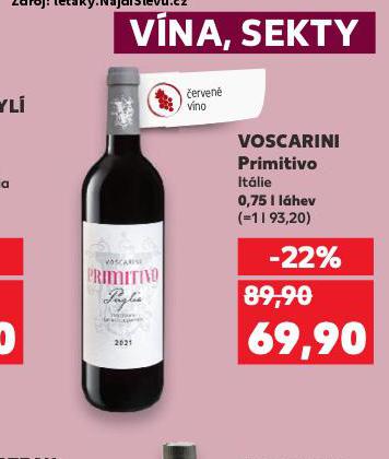 VOSCARINI PRIMITIVO