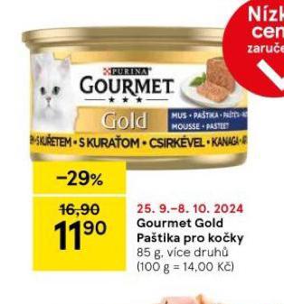 GOURMET GOLD PATIKA PRO KOKY