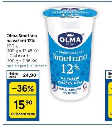 OLMA SMETANA NA VAEN 12%