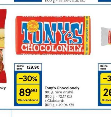 TONYS CHOCOLONELY