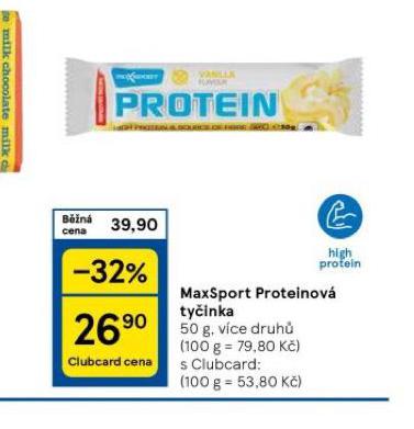 MAXSPORT PROTEINOV TYINKA