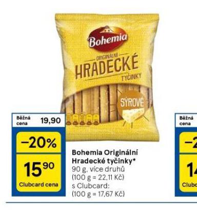 BOHEMIA ORIGINLN HRADECK TYINKY