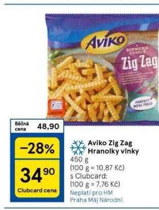 AVIKO HRANOLKY VLNKY ZIG ZAG