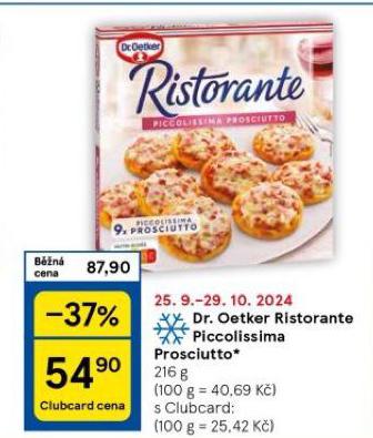 DR. OETKER RISTORANTE PICCOLISSIMA PROSCIUTTO