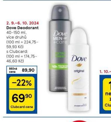 DOVE DEODORANT