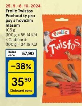 FROLIC TWISTOS POCHOUTKY PRO PSY