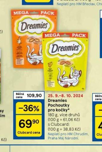 DREAMIES POCHOUTKY PRO KOKY