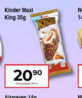 KINDER MAXI KING