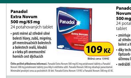 PANADOL EXTRA NOVUM